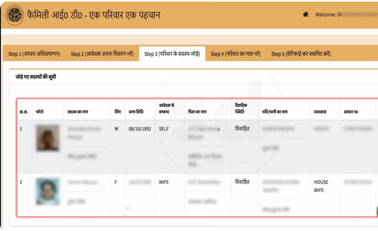 Family ID Card Online Apply Kaise Kare 2025 Family ID Card Online Apply Kaise Kare 2025