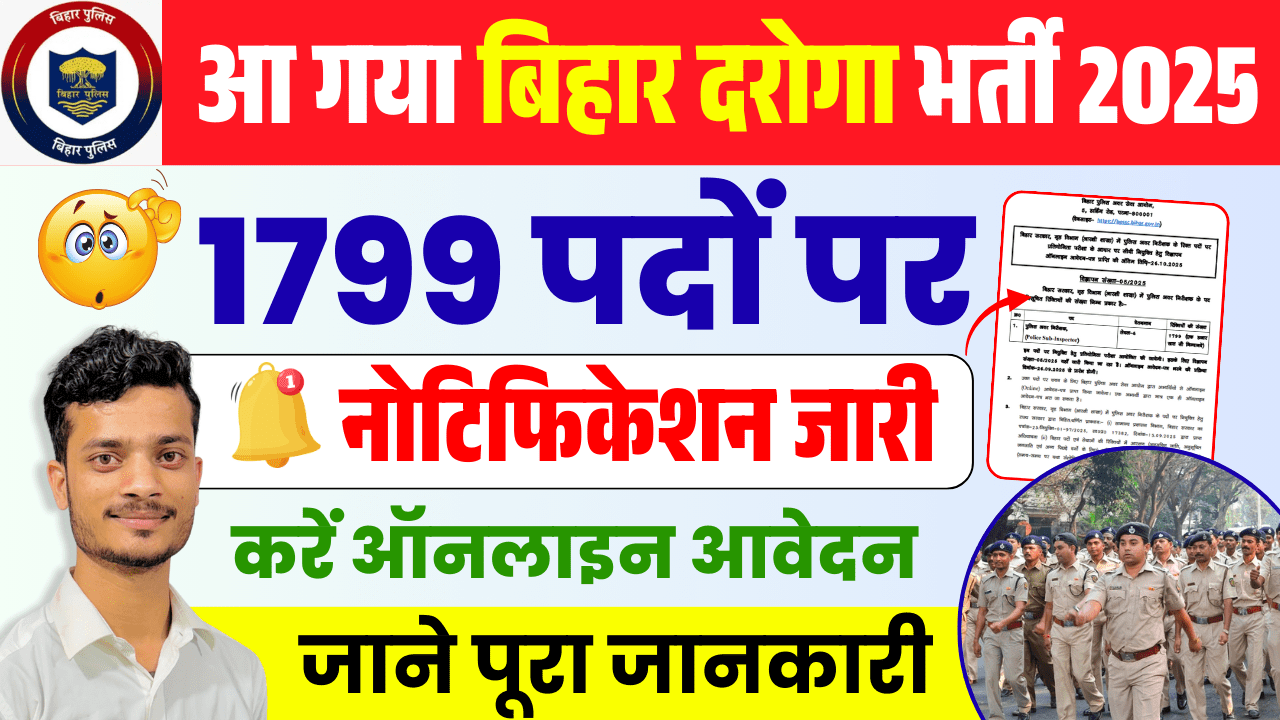 Bihar Police SI Recruitment 2025