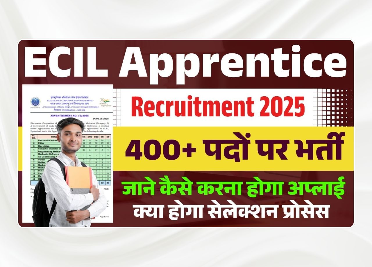 ECIL Apprentice Recruitment 2025
