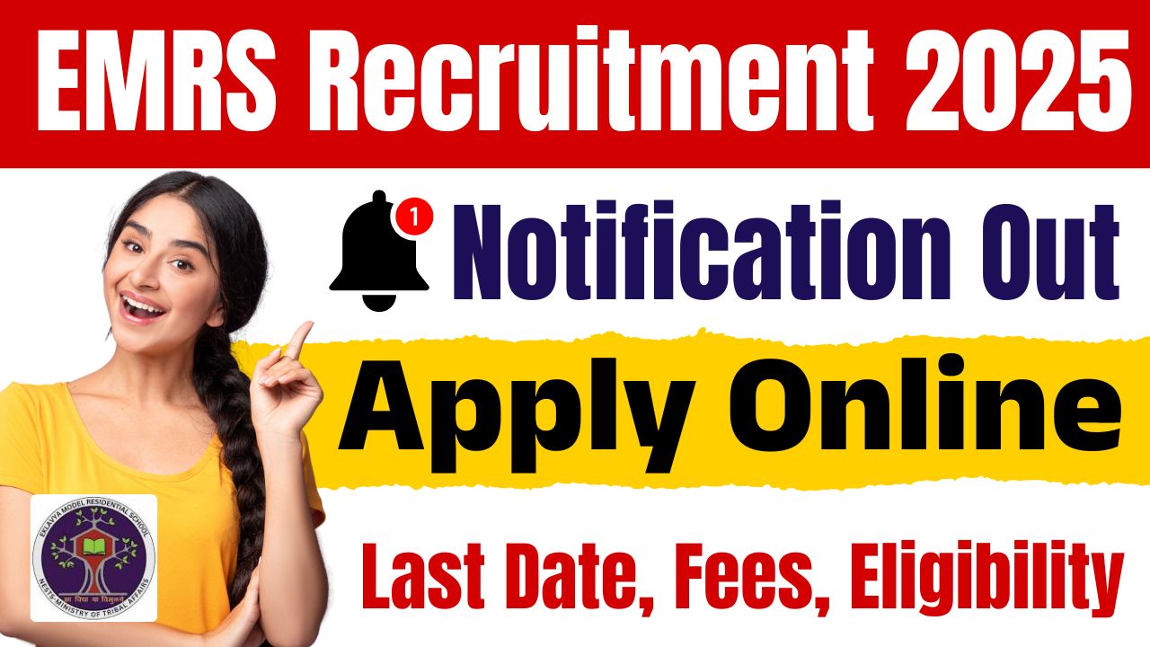 EMRS Recruitment 2025