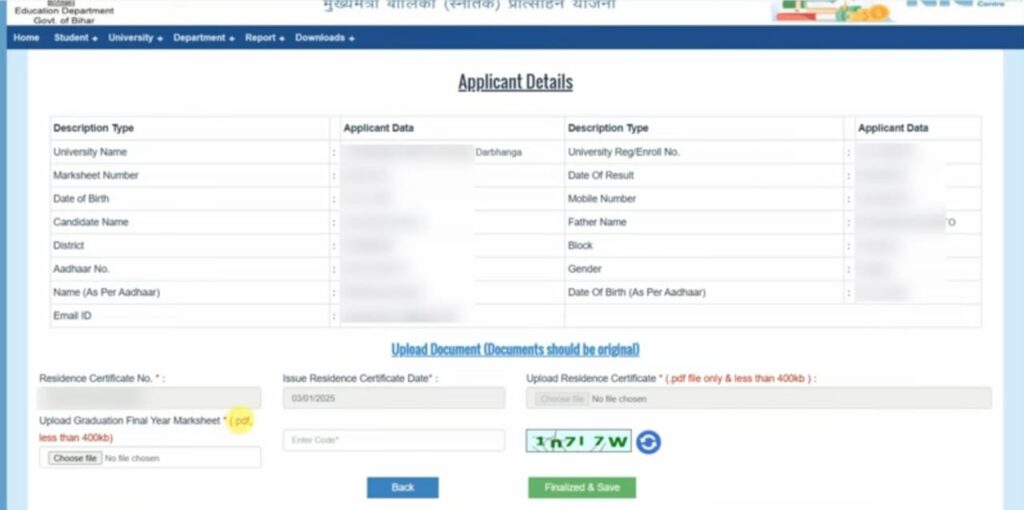 Finalize and save your form