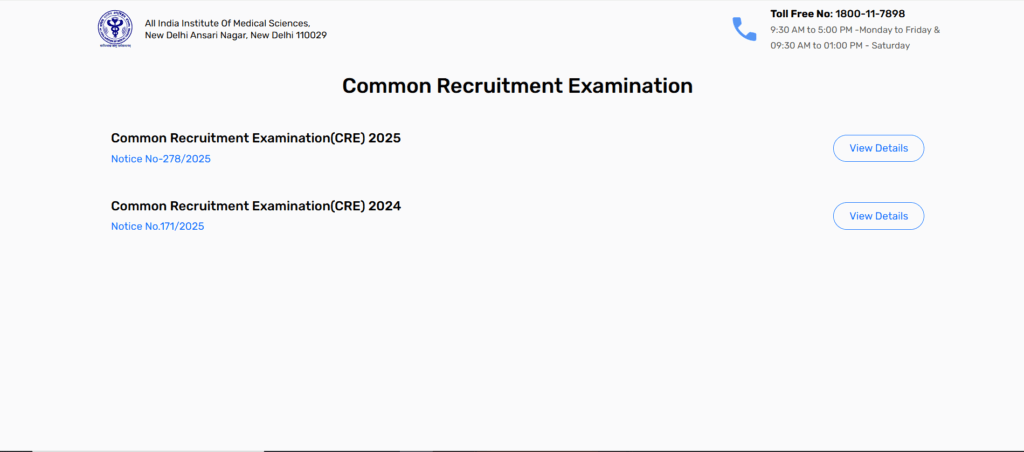 click on view detail