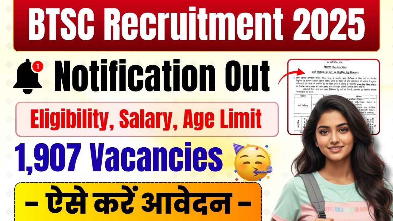 BTSC Recruitment 2025