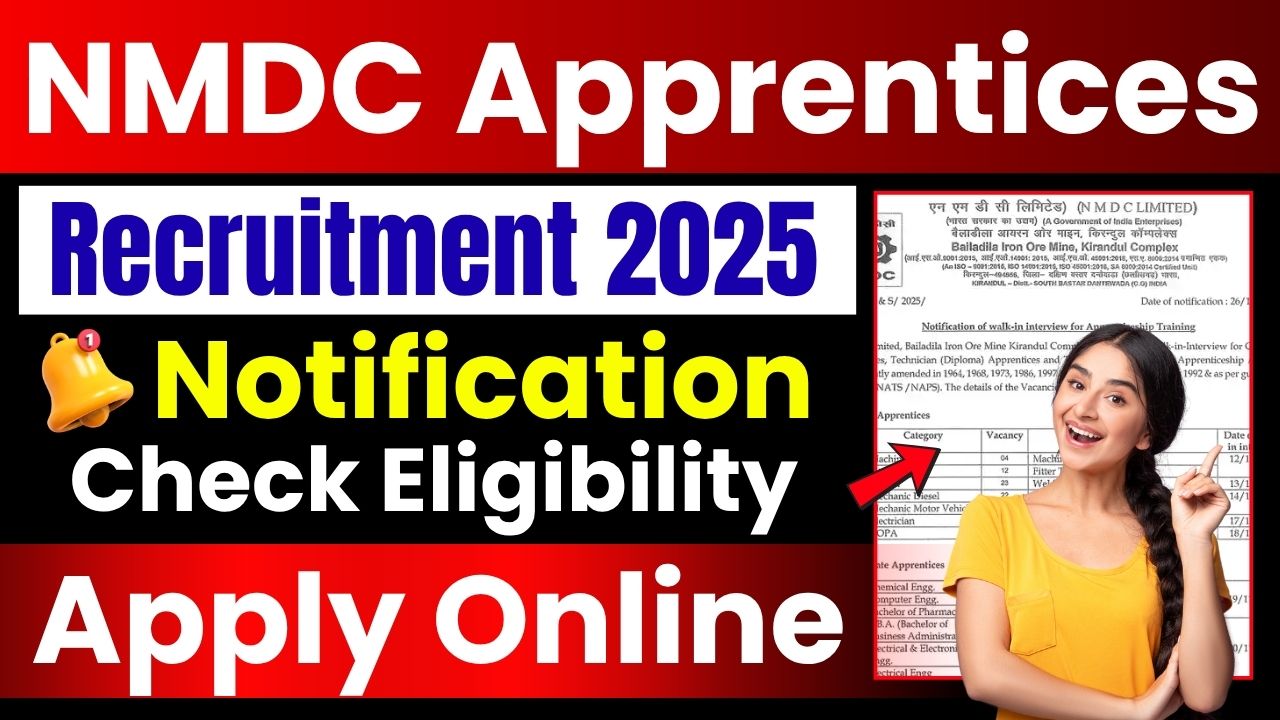 NMDC Apprentices Recruitment 2025