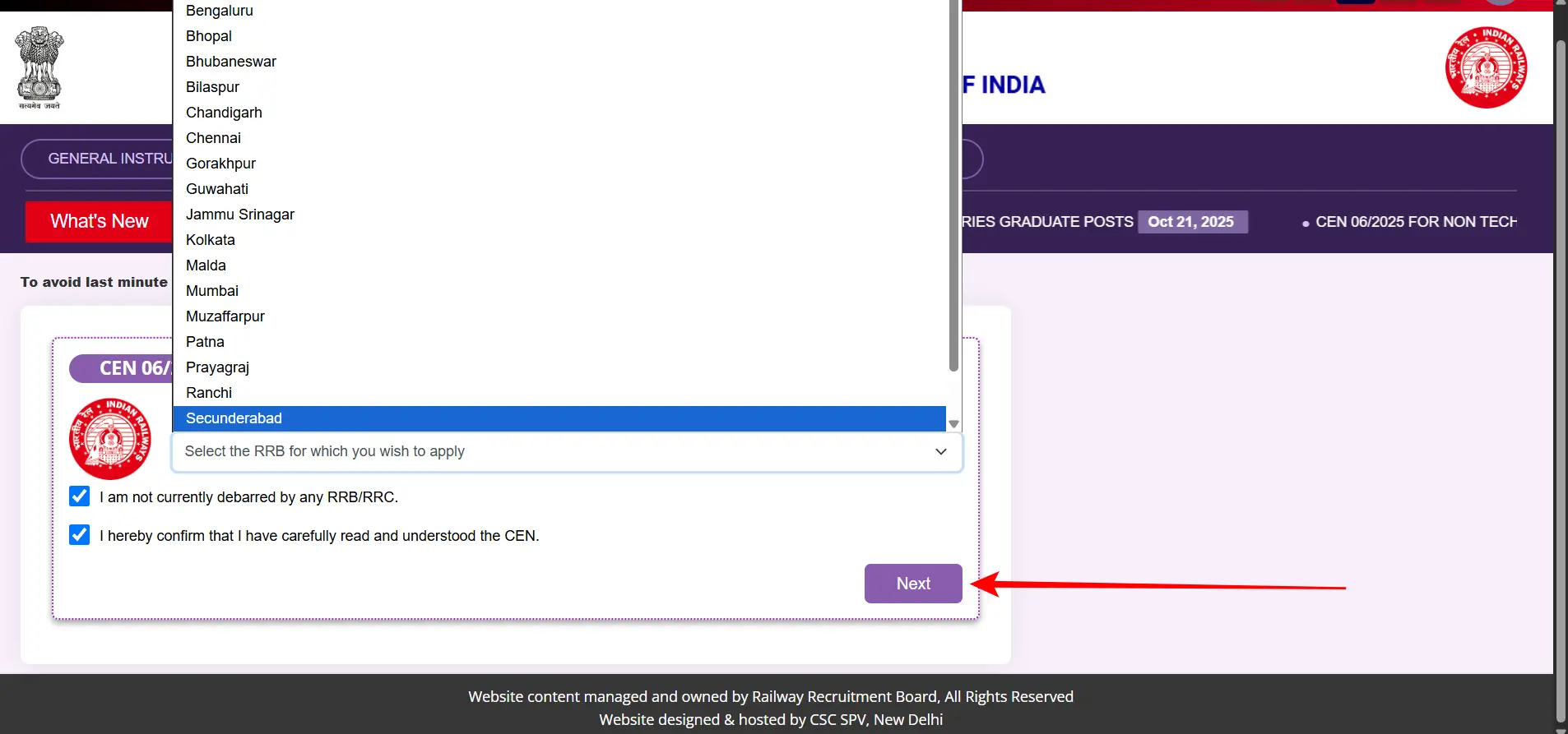RRB NTPC RRB NTPC Graduate Level Recruitment 2025