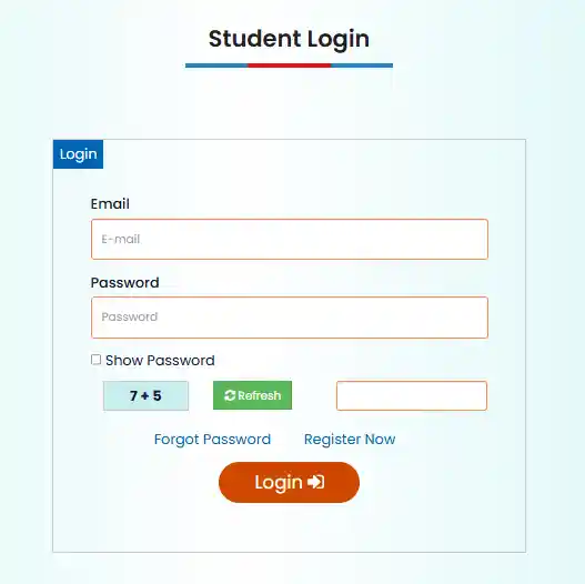 NRL Apprentice Recruitment 2025 Login page for NRL Apprentice Recruitment 2025