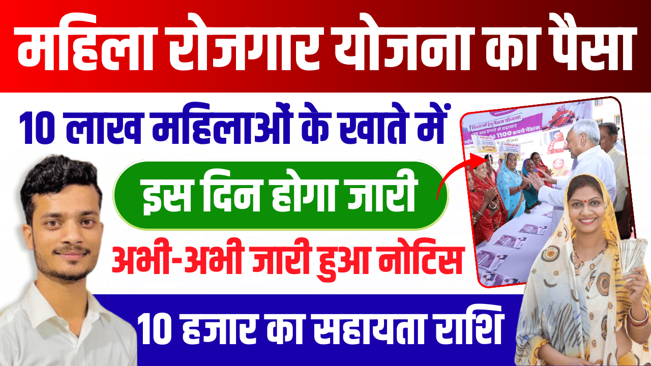 Mukhaymantri Mahila Rojgar Yojana Mukhaymantri Mahila Rojgar Yojana 2025