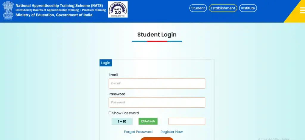 login option for MIDHANI Apprentice Trainees Recruitment 2025