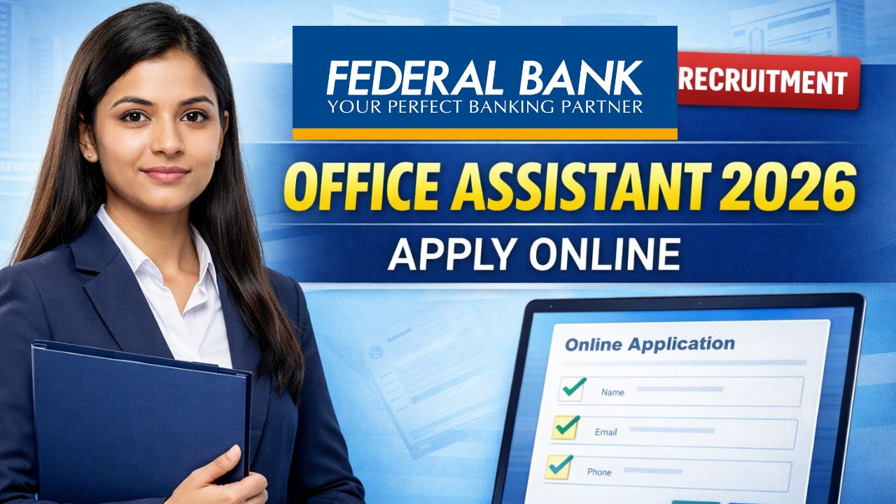 Federal Bank Office Assistant Recruitment 2026