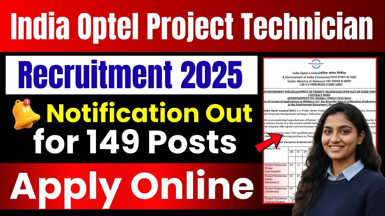 India Optel Project Technician Recruitment 2025 India Optel Project Technician Recruitment 2025