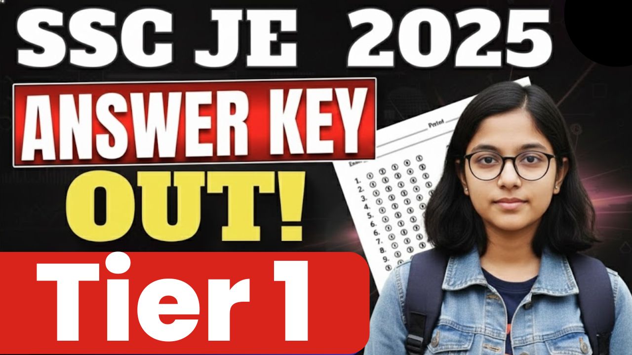 SSC JE Tier 1 Answer Key 2025