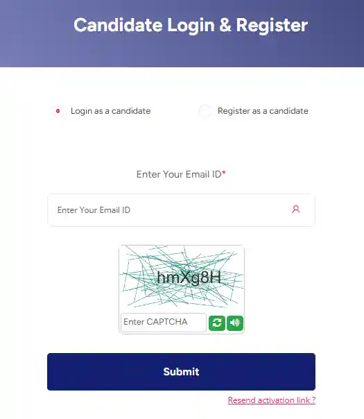 NAPS candidate login page for Naval Dockyard Apprentices Recruitment 2026