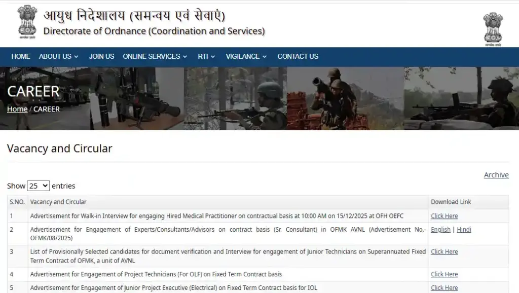 India Optel Project Technician Recruitment 2025 notification link for India Optel Project Technician Recruitment 2025