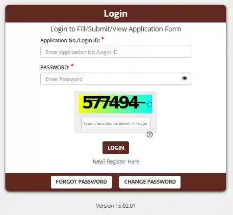 Bihar ANM Admit Card 2025 Login form for Bihar ANM Admit Card 2025