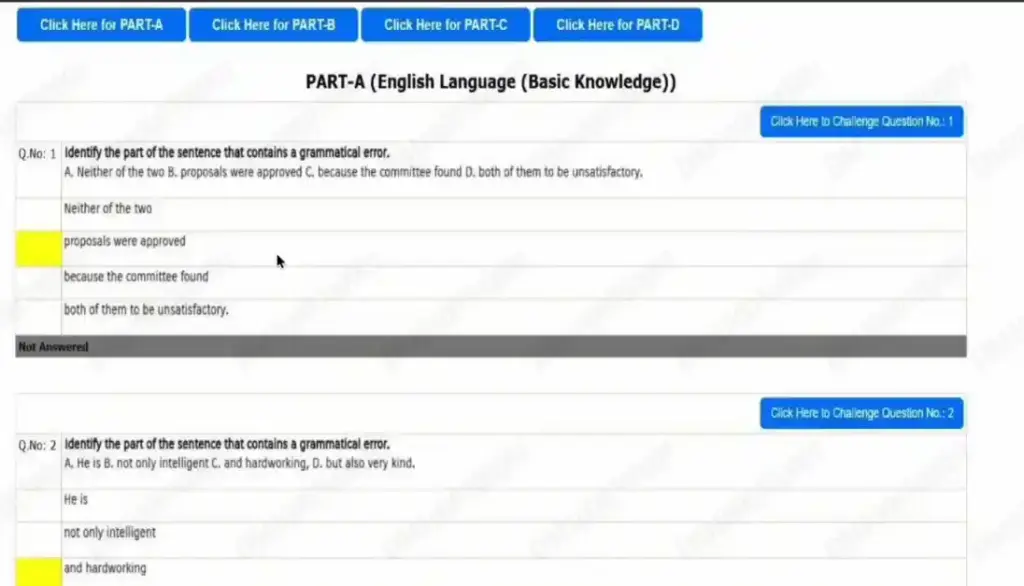 SSC SSC CHSL Tier-I Answer Key 2025 check