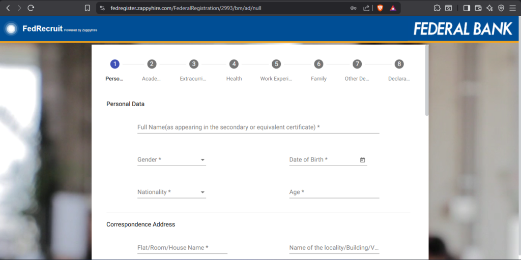 Federal Bank Office Assistant Recruitment 2026