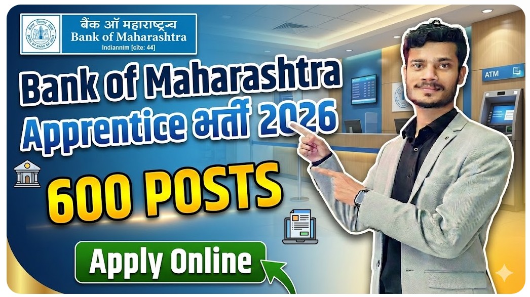 Bank of Maharashtra Apprentice Recruitment 2026