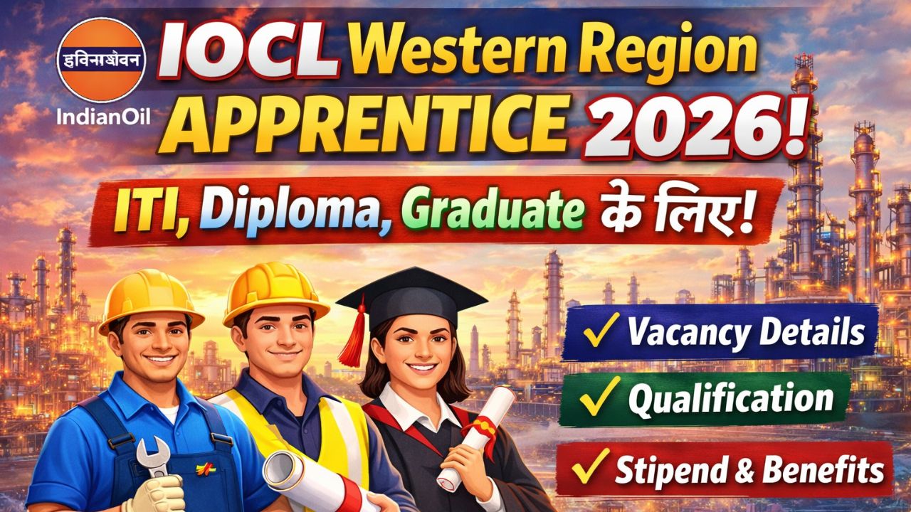 IOCL Western Region Apprentice Recruitment 2026