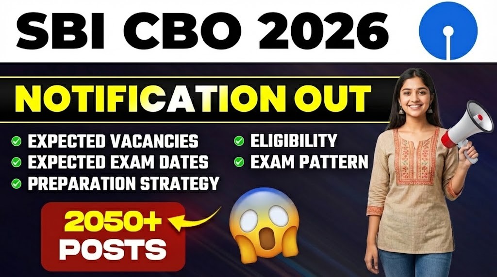 SBI CBO Recruitment 2026