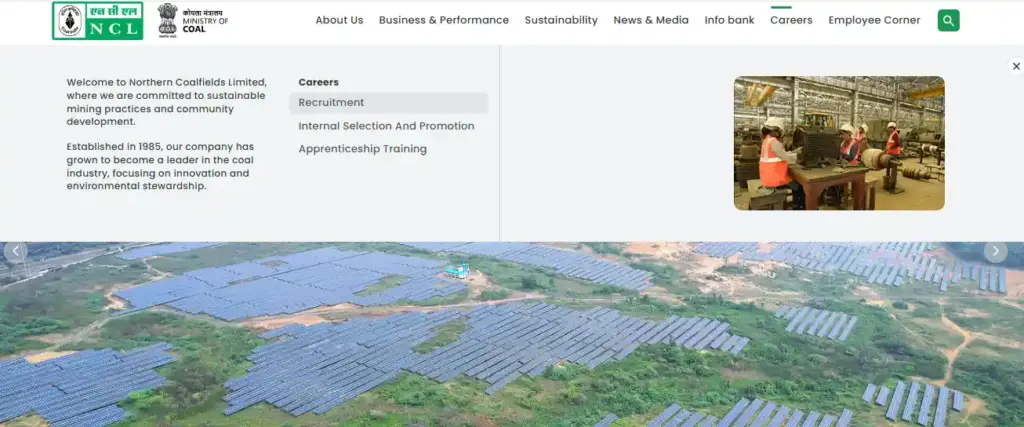 NCL website Homepage for NCL Medical Recruitment 2026