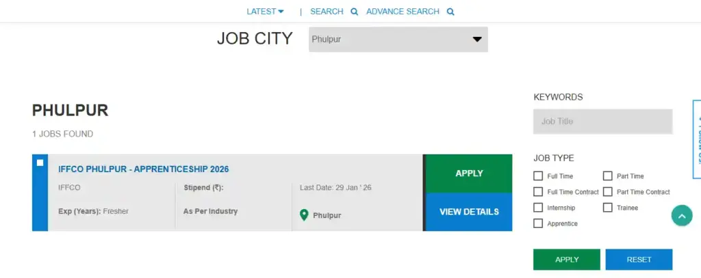 CTET February Exam Admit Card 2026 Apply option for IFFCO Apprentice Trainees Recruitment 2026
