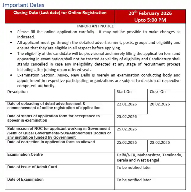 Bihar SSC Inter Level Vacancy 2025 IIMS Group A (Non-Faculty) Recruitment 2026