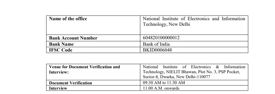 NIELIT Recruitment 2026 – आवेदन कैसे करें (How to Apply)