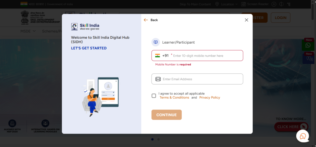 PM Kaushal Vikas Yojana 2026 Registration Process