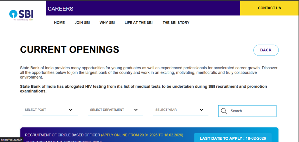 How to Apply for SBI CBO Recruitment 2026