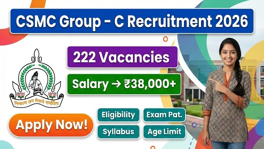 CSMC Group C Recruitment 2026