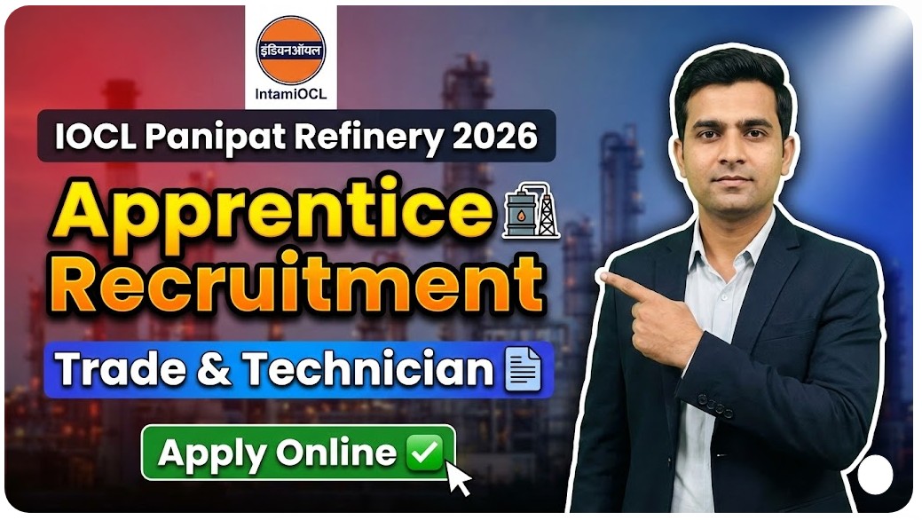 IOCL Panipat Refinery Apprentice Recruitment 2026