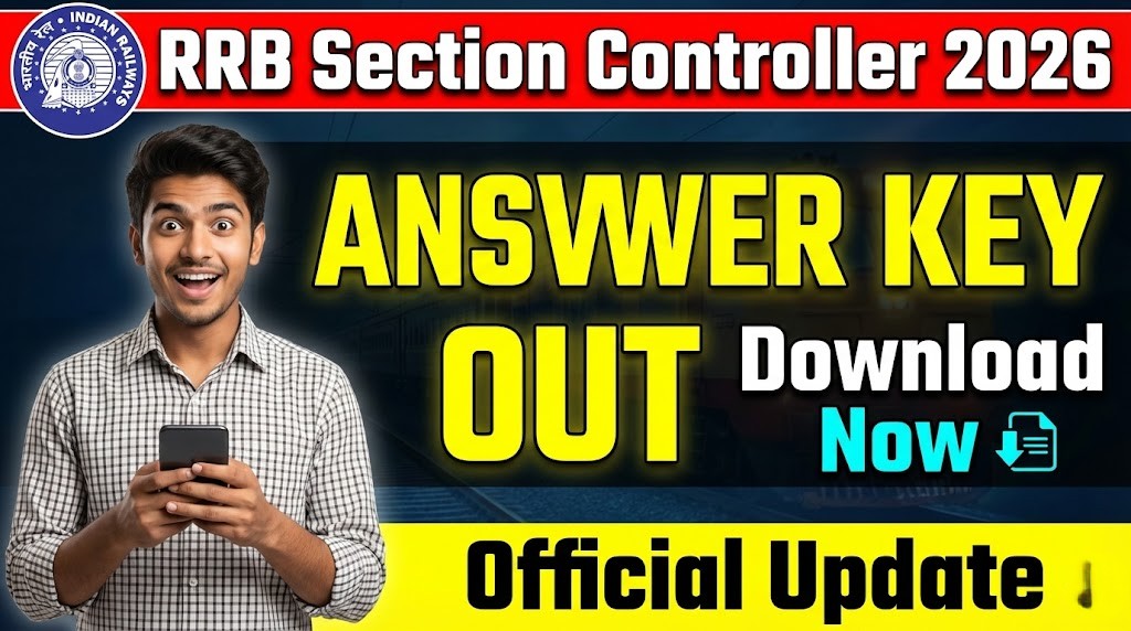 RRB Section Controller Answer Key 2026