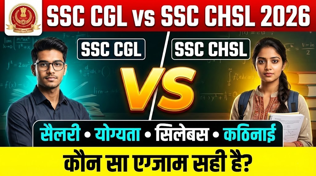 SSC CGL vs SSC CHSL 2026