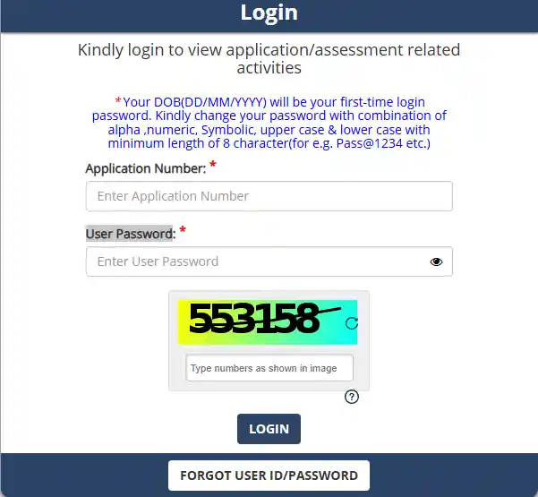 Indian Army Agniveer Rally Recruitment 2026 Login page for download admit card DSSSB Admit Card 2026