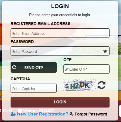 AFMS website for Login