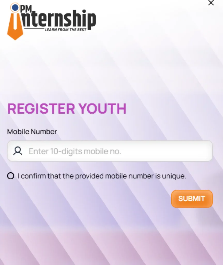 PM Internship Scheme 2026 Number add in PM Internship Scheme 2026