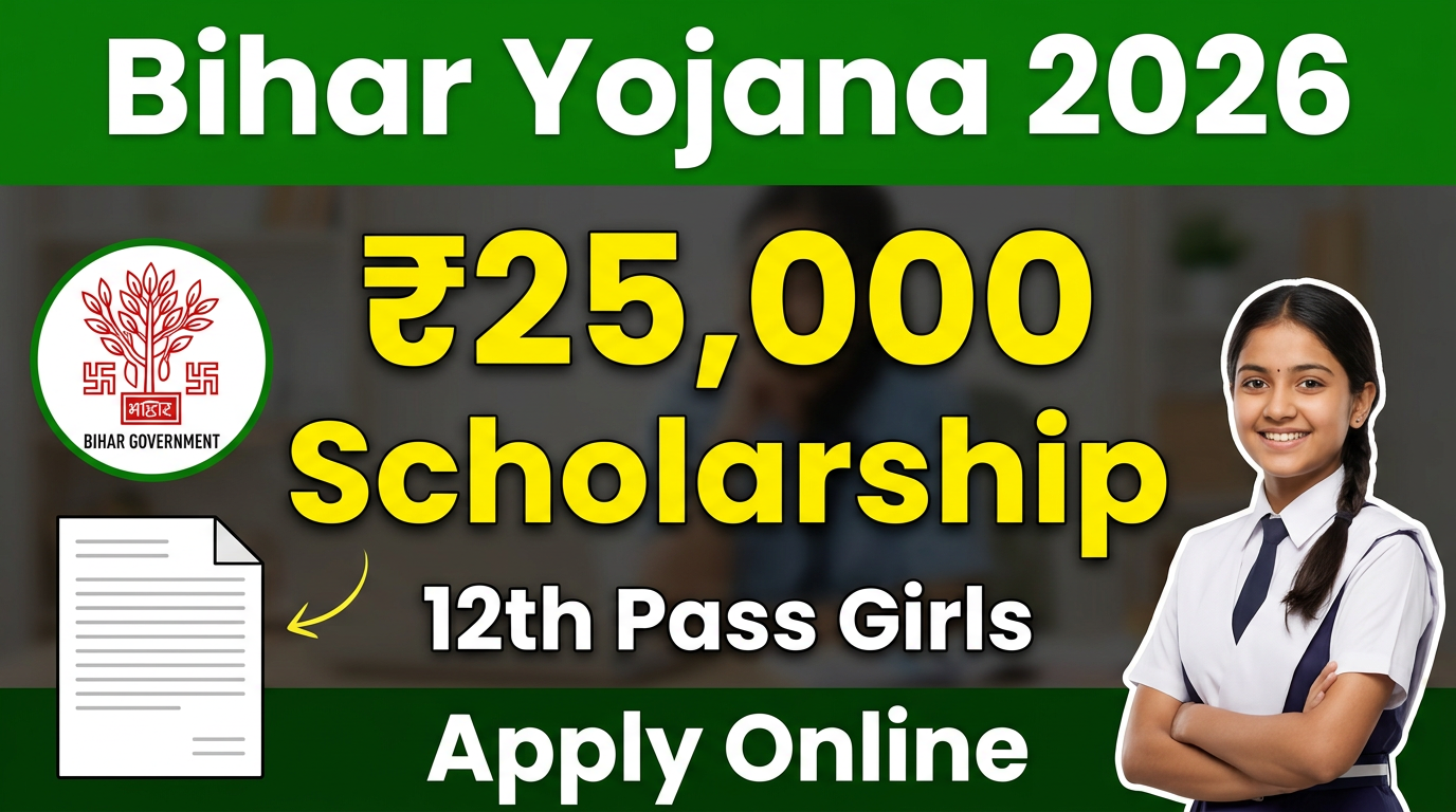 12th Pass Mukhyamantri Kanya Utthan Yojana 2026 12th Pass Mukhyamantri Kanya Utthan Yojana 2026