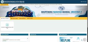 BNMU UG Admission 2026 Application Form