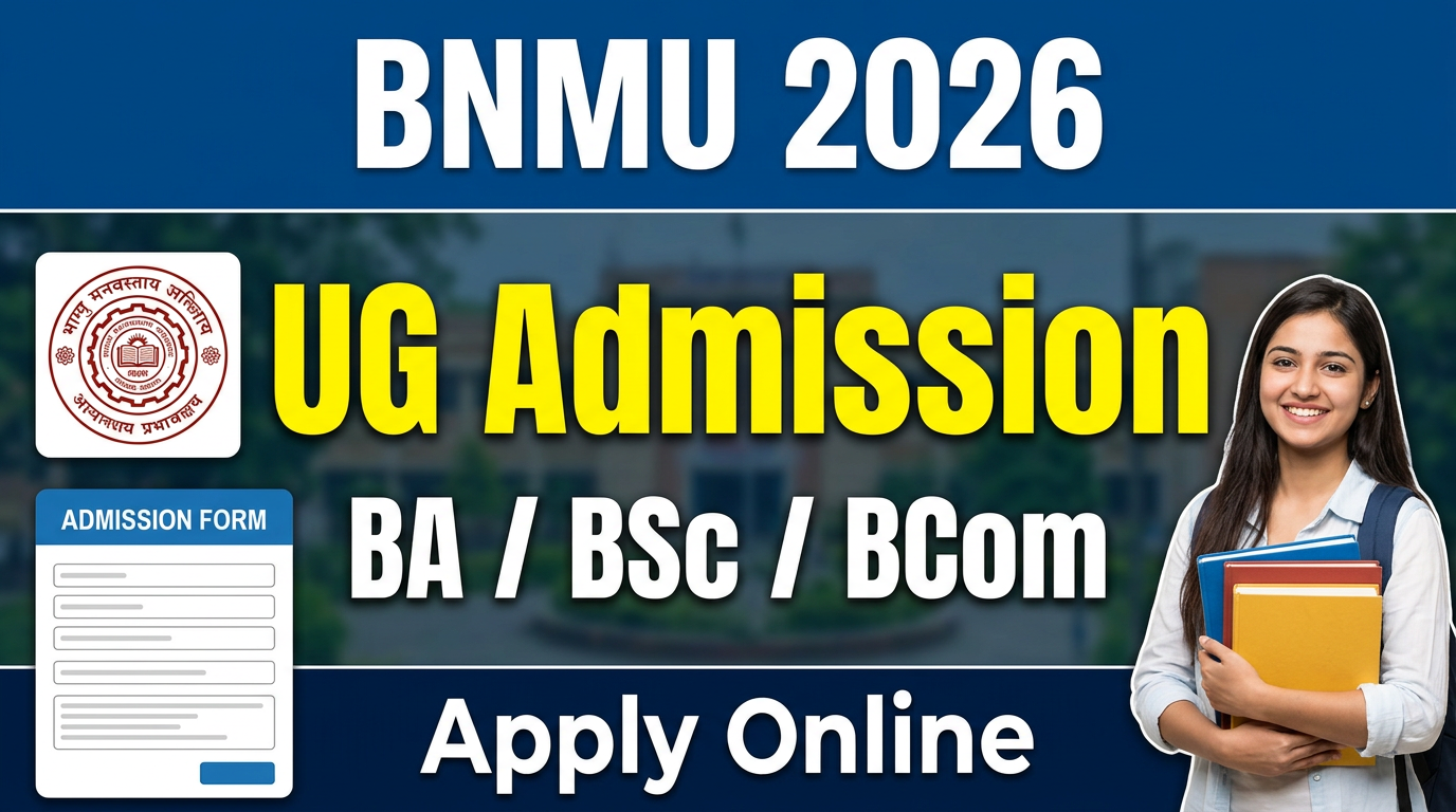 BNMU UG Admission 2026-30