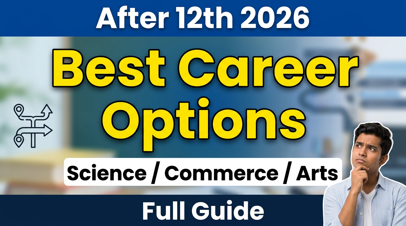 Best Career Options After 12th in 2026 Best Career Options After 12th in 2026