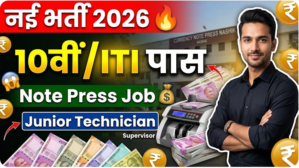CNP Nashik SPMCIL Recruitment 2026