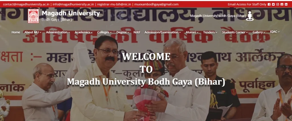 Magadh University UG Admission 2026 