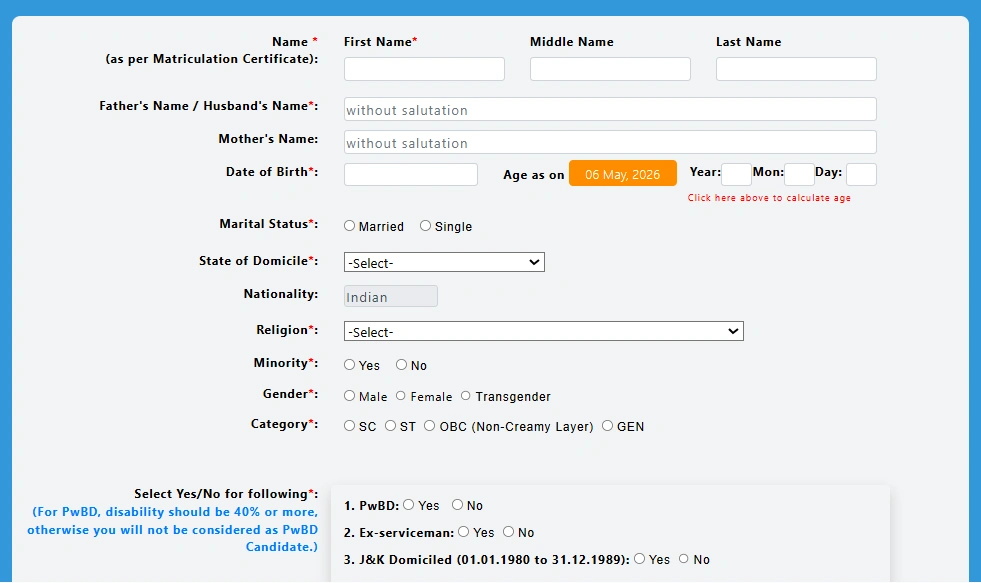 SSC Stenographer Vacancy 2026