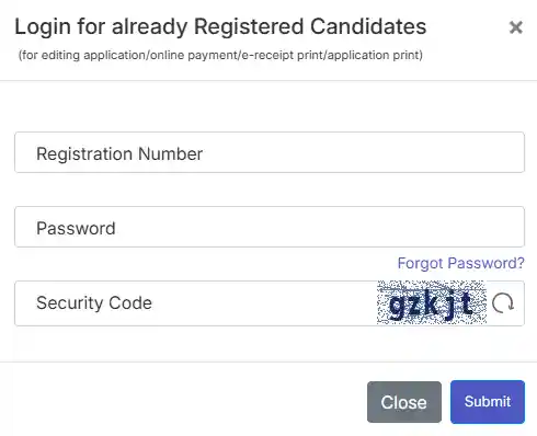 Login image of Punjab and Sind Bank LBO Recruitment 2026