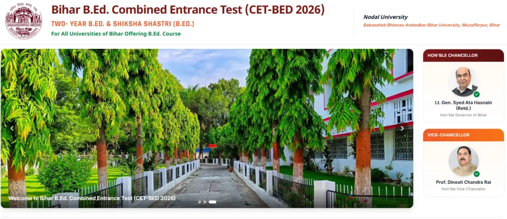Step 1 Bihar CET B.Ed Form 2026