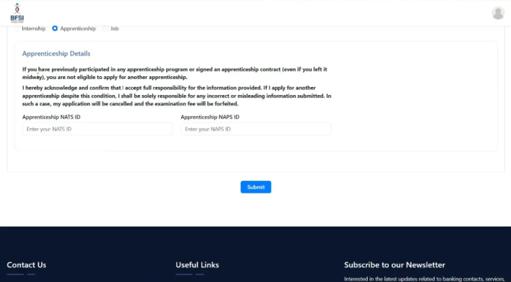 Bank of India Apprentice Recruitment 2026 Code