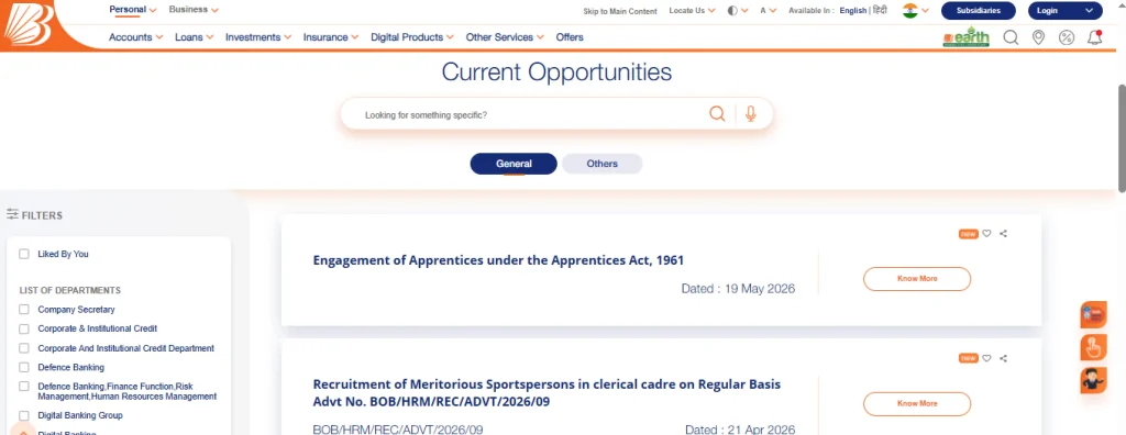 Bank of Baroda Apprentice Recruitment 2026 Step 5