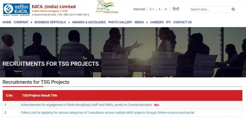 Bihar Old Age Pension Online Apply 2026 Apply link for EdCIL Multi-Disciplinary Recruitment 2026