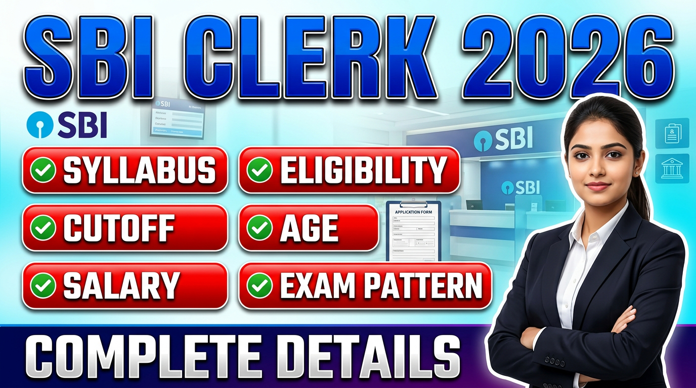 SBI Clerk Syllabus 2026