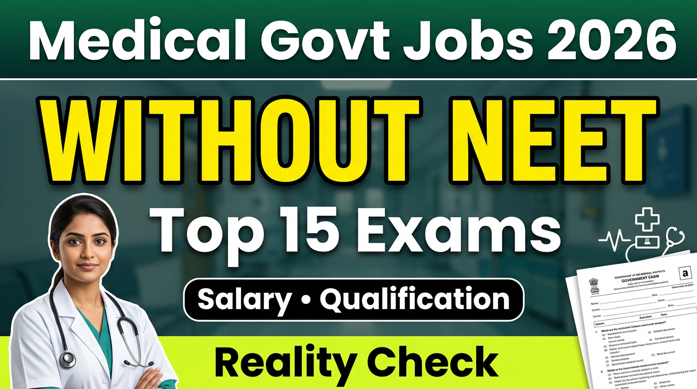 Top 15 Medical Government Job Exams 2026